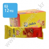 (타) 줄리스 피넛버터 샌드위치 비스킷 45g