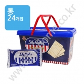 (통) 스카이 플레이크 크래커 600g(25g x 24개)(개별바코드X)
