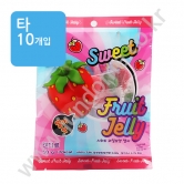 (타) 스위트 과일모양젤리 딸기맛 50g