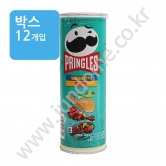 (박스)프링글스 캐리비안식 치킨맛 100g (화물배송O 택배X)