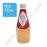 (박스) 웰 바질시드 드링크 패선푸르트향 290ml [방문,화물구매만가능]