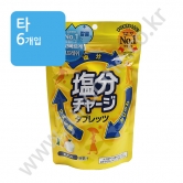 (타) 카바야 염분차지 레몬맛(스포츠 포도당캔디) 81g [노랑]