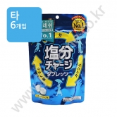 (타) 카바야 염분차지(스포츠 포도당캔디) 81g [파랑]