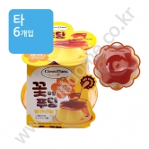 (타) 클레버마마 꽃모양푸딩 카라멜향 130g