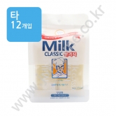 (타) 밀크클래식미니  [우유맛]  쌀과자  56g [소포장 12입]
