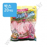 (박스) 호크 [풀 모양] 과자 딸기향 30g(색종이과자)