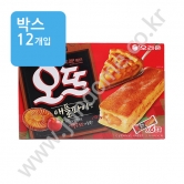 (박스) 오리온  오뜨 애플파이맛 192g(6P)(한정판)