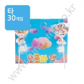 (타) 청원식품) 오로라 캔디 25g