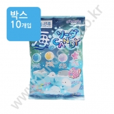 (박스) 센자쿠 바다의 소다캔디 80g