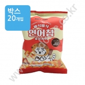 (박스) 무직타이거 바삭바삭 연어칩 [불짬뽕맛] 40g