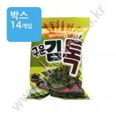 (박스) 오리온 마켓오 구운김 톡 80g