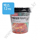 (박스) 요리하다 매콤달콤 떡볶이(컵형) 140g