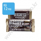 (타) 롯데 허쉬 [너겟 크리미 밀크초콜릿] 56g