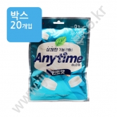 (박스) 롯데 애니타임 민트맛 92g
