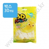 (박스) 유신우통상) [바나나모양] 3D 멜로우 80g
