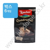 (박스) 로아커웨하스 콰드라티니 [다크초콜릿] 125g[팩]