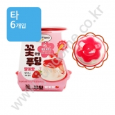 (타) 클레버마마 꽃모양푸딩 [딸기맛] 130g