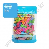 (묶음) 무설탕 비타민C 캔디 12가지맛 200g x 5봉 묶음(소포장)