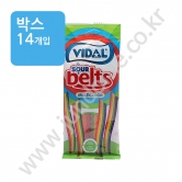 임박행사)(박스) 비달 사우어 벨트모양 멀티컬러구미 90g  26/06/01