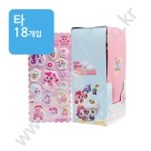 (타) 슈팅스타 캐치티니핑 폭신 모찌스티커 (완구)(18입)