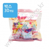 (박스) 산리오캐릭터즈 너랑나랑 달콤쌀과자 70g