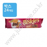 행사)(박스) 비스키스 크런키 밀크크래커 위드 초콜릿크림 96g  26/10/23