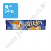 행사)(박스) 비스키스 크런키 밀크크래커 위드 바닐라크림 96g   26/10/13