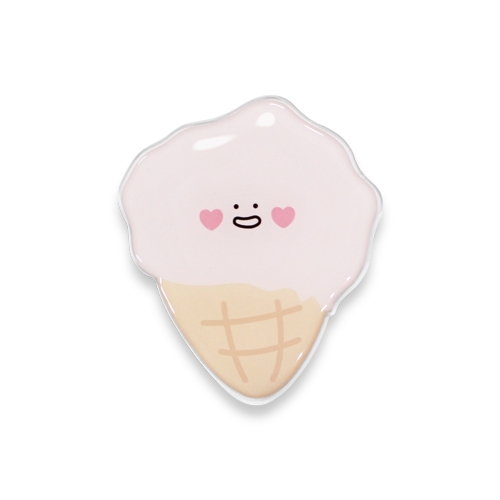 아이스크림 투명 모양톡 (3color)
