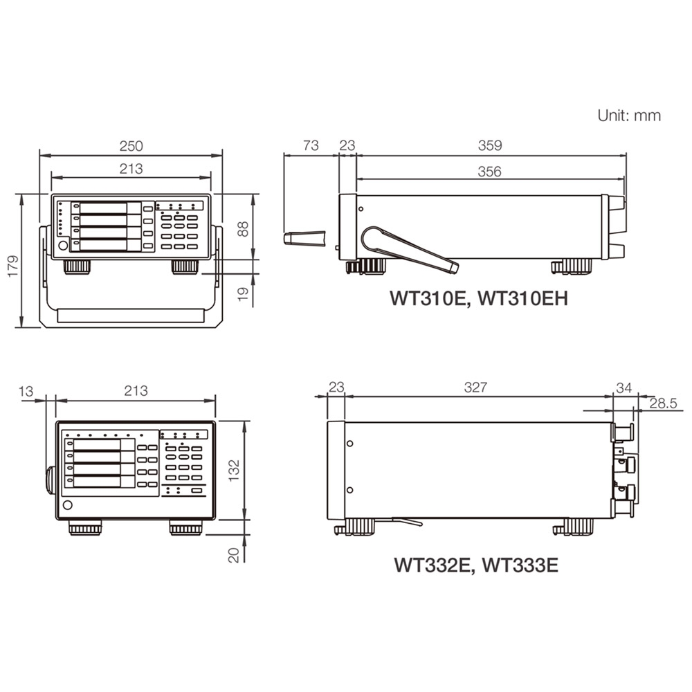 파워 미터 WT332E