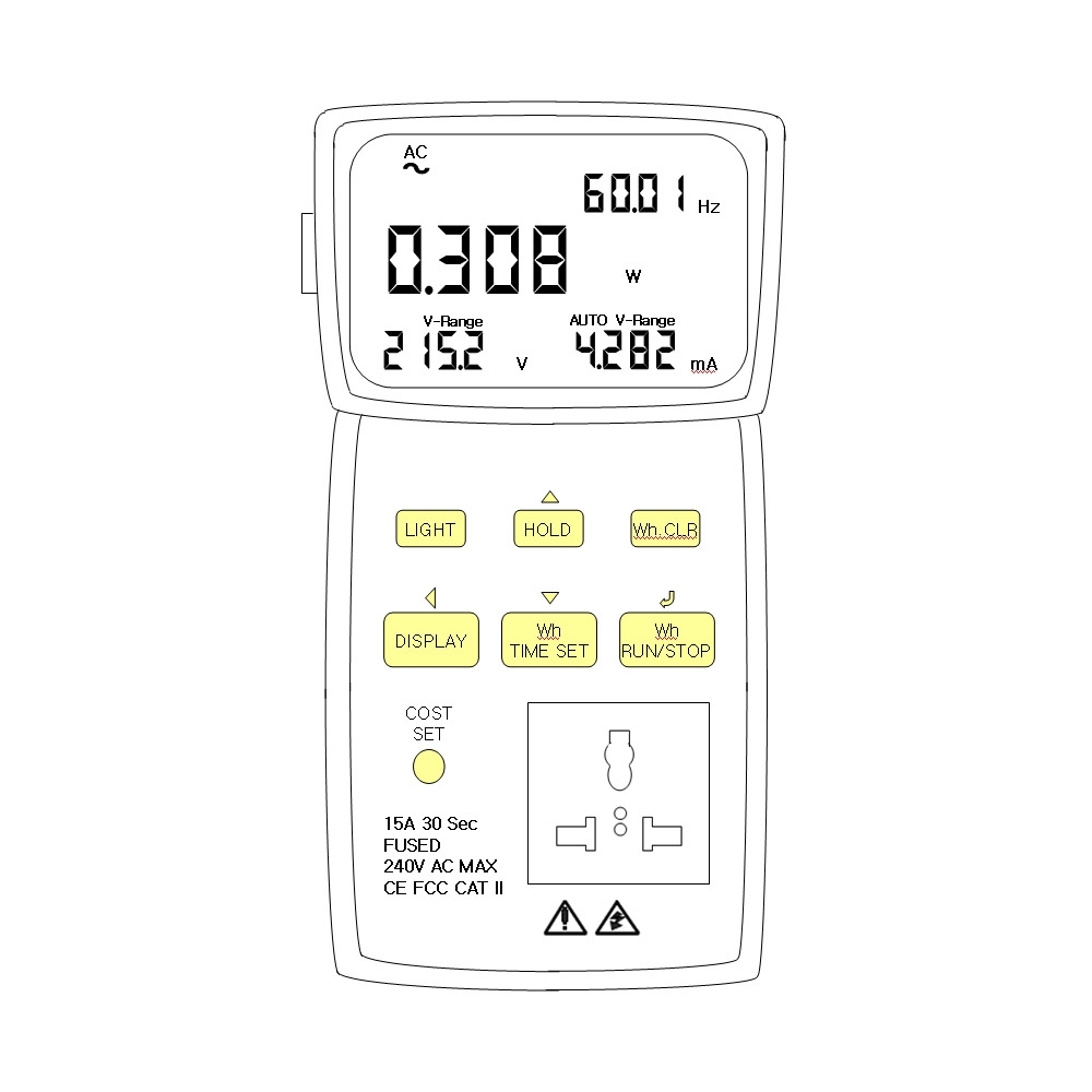 파워 미터 HPM-100A