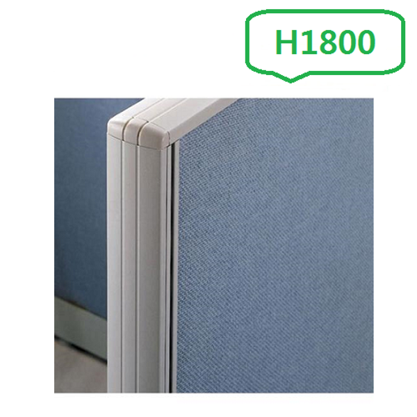 ⓢ[별도배송]45T PVC 파티션 일반형  마감바(H1800)