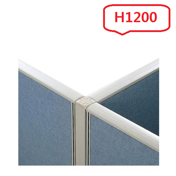 ⓢ[별도배송]45T PVC 파티션 일반형  코너기둥(H1200)