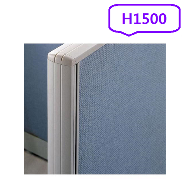 ⓢ[별도배송]PVC 파티션 일반형  마감바(H1500/45T)