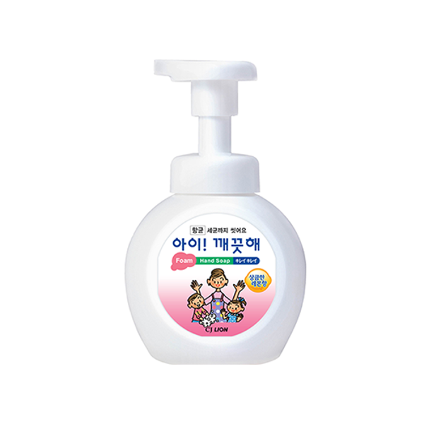 ⓢ아이깨끗해 핸드워시 용기(상큼한레몬/250ml/라이온코리아)