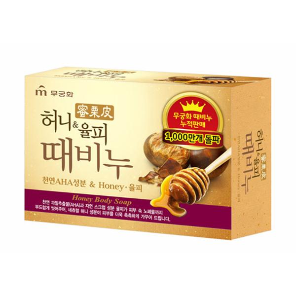 ⓢ무궁화 허니&율피 때비누 100g