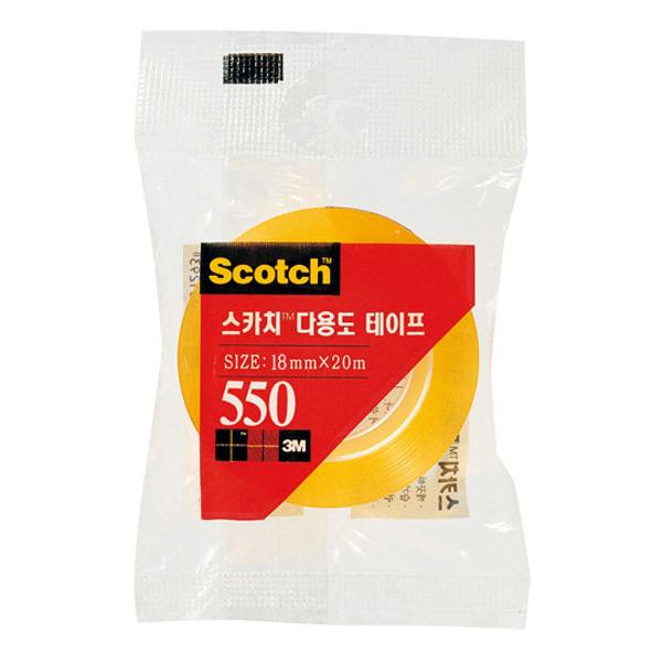 ⓢ스카치 다용도테이프 리필(550R/18mm*20M/3M)