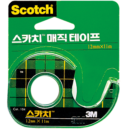 ⓢ스카치 매직테이프(104A/12mm*11M/3M)