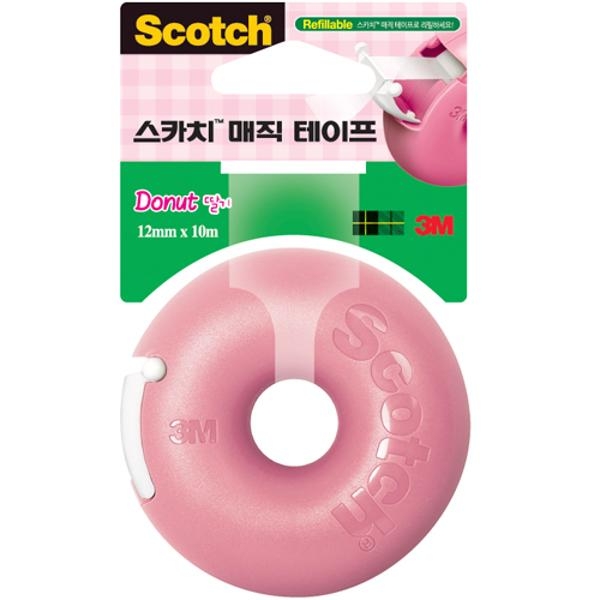 ⓢ스카치 매직테이프(도넛/딸기/3M)