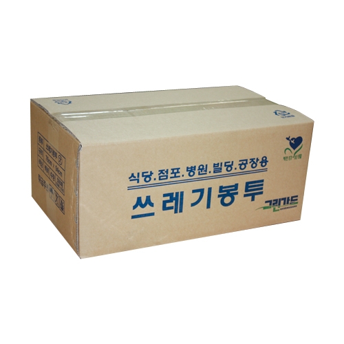 ⓢ[별도배송]검은색 쓰레기봉투(박스/소/58*75cm/1000장/그린가드)