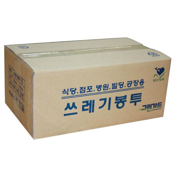 ⓢ[별도배송]흰색 쓰레기봉투(박스/대/76*94cm/500장/그린가드)
