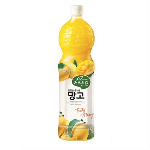 ⓒ[별도배송]자연은 70일 망고(1.5L/웅진식품)