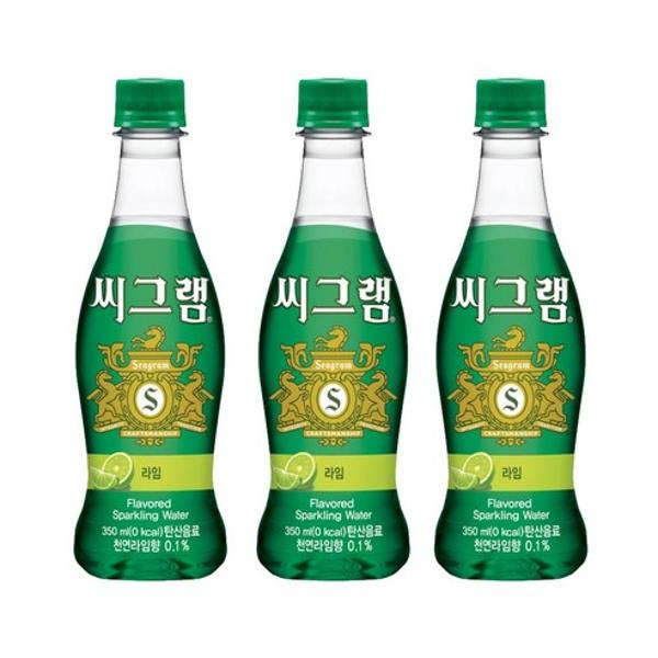 ⓒ[별도배송]씨그램 천연라임(350ml*24개/BOX/코카콜라)