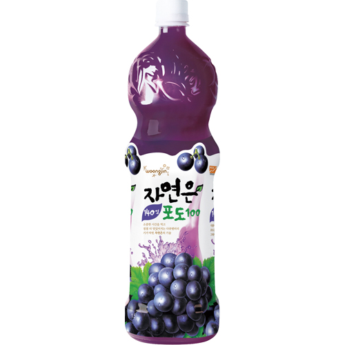 ⓢ자연은 포도(1.5L/PET/웅진)