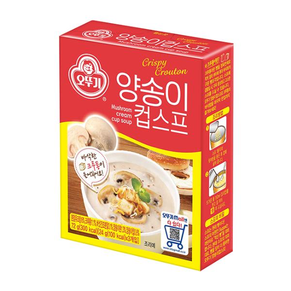 ⓢ양송이 컵스프(24g*3개입/오뚜기)