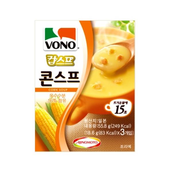 ⓢ[별도배송]농심 VONO 콘스프(3개입)