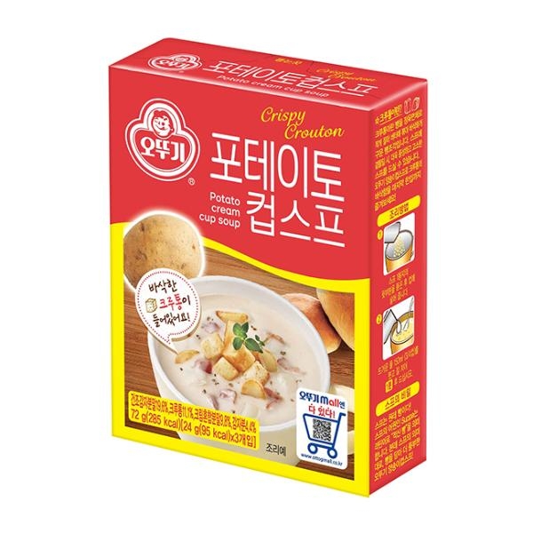 ⓢ포테이토 컵스프(24g*3개입/오뚜기)