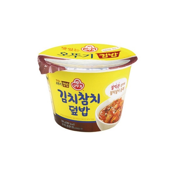 ⓢ[별도배송]김치참치덮밥(310g/12EA/BOX/오뚜기)