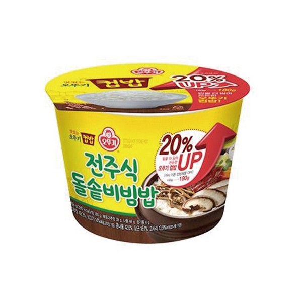 ⓢ[별도배송]전주식돌솥비빔밥(269g/12개/BOX/오뚜기)