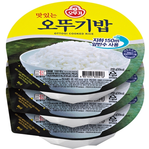 ⓢ맛있는 오뚜기밥(210g/3EA/오뚜기)