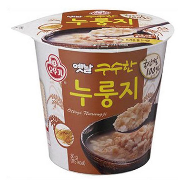 ⓢ[별도배송]옛날 구수한 누룽지(60g*16개/BOX/오뚜기)